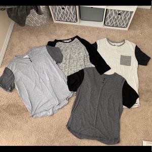 Bundle of 4 pac sun shirts